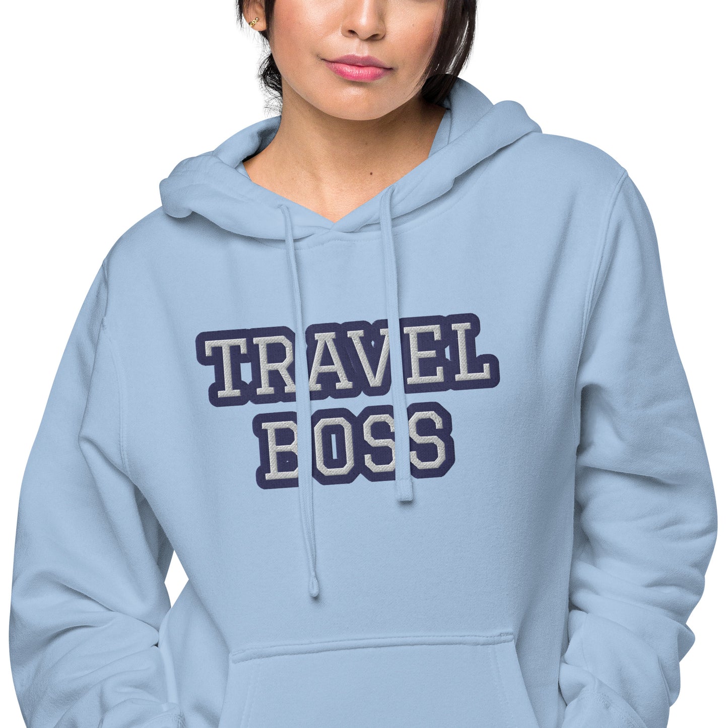 TRAVEL BOSS---LUXURY BLUE Unisex HOODIE