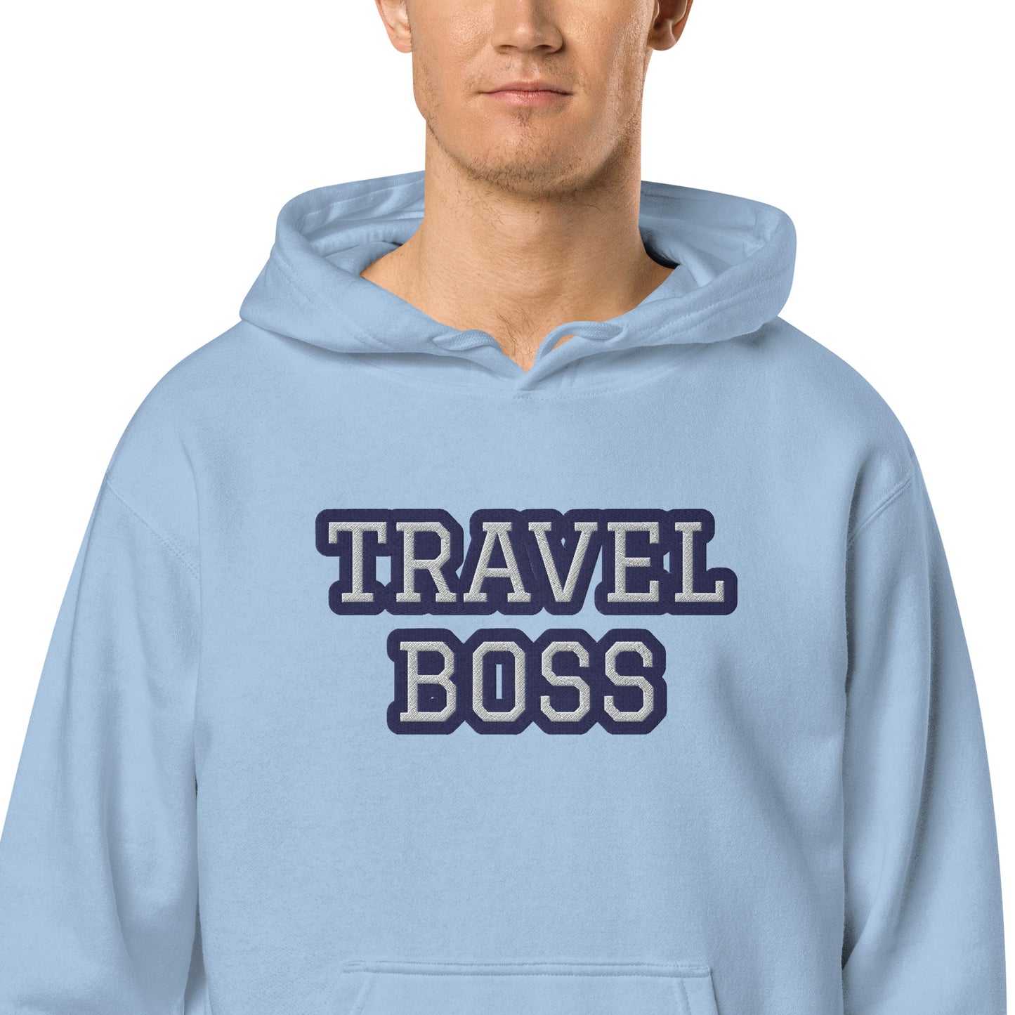 TRAVEL BOSS---LUXURY BLUE Unisex HOODIE