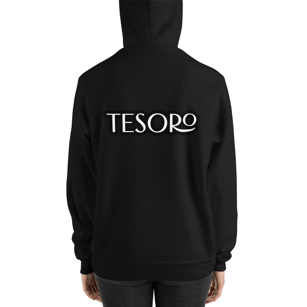 TESORO -  (MEANS TREASURE) Unisex hoodie