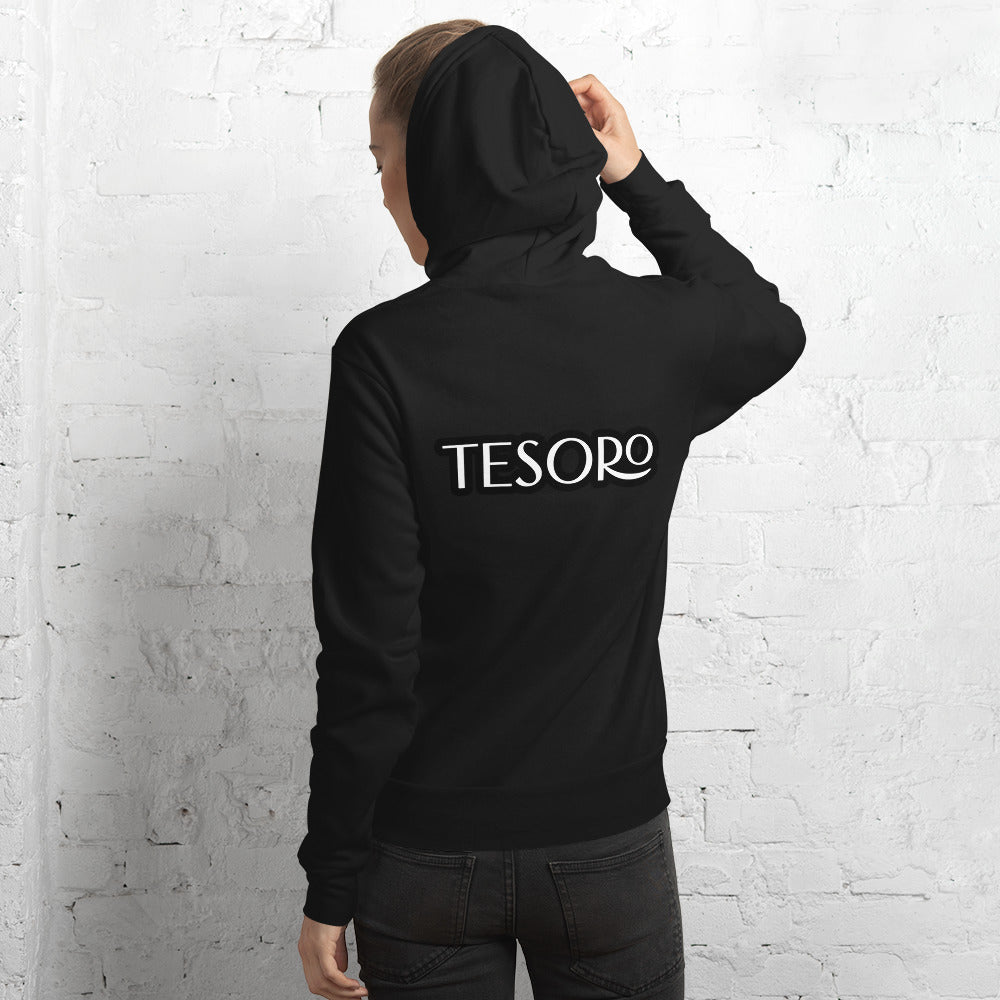 TESORO -  (MEANS TREASURE) Unisex hoodie