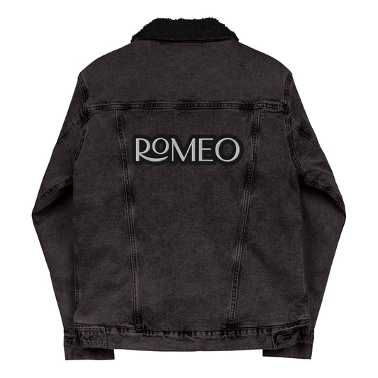 ROMEO Unisex denim sherpa jacket