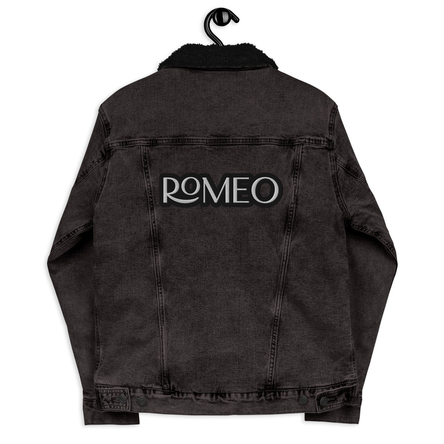 ROMEO Unisex denim sherpa jacket