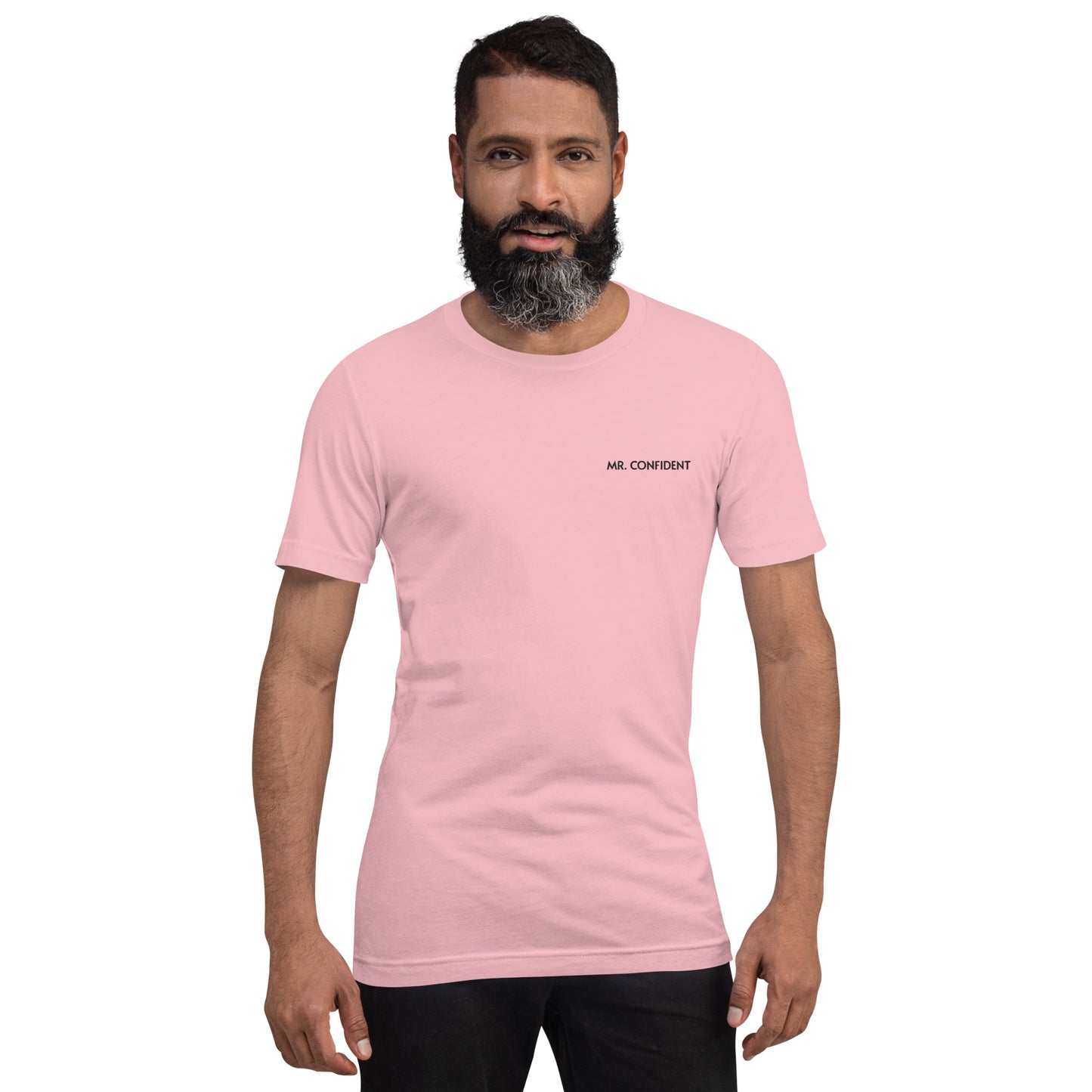 MR. CONFIDENT PINK Unisex t-shirt