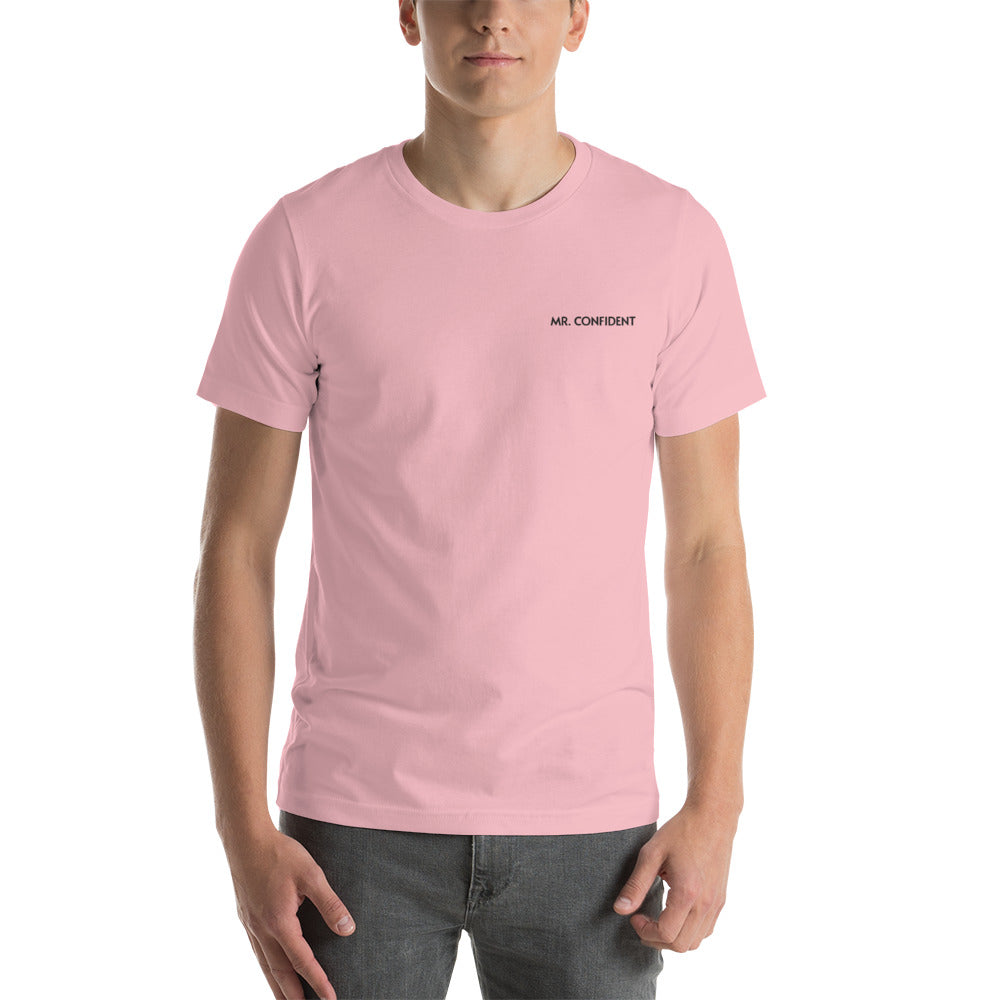 MR. CONFIDENT PINK Unisex t-shirt