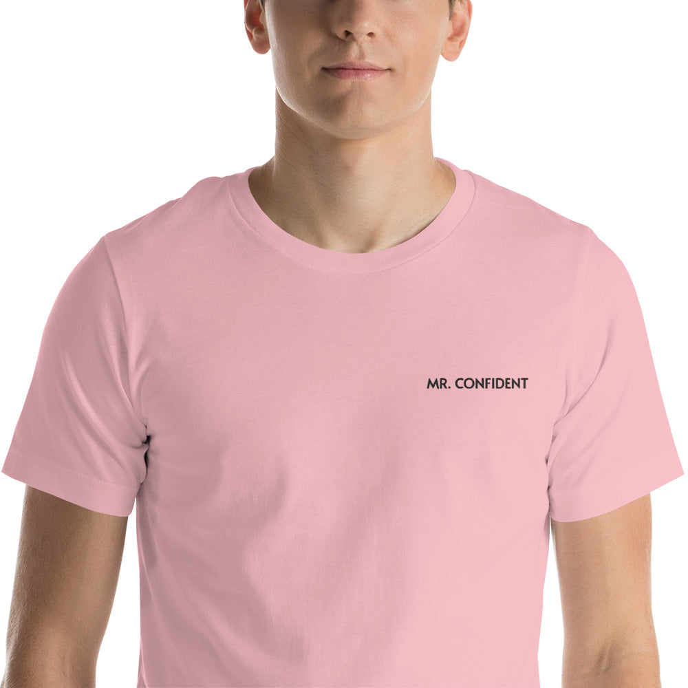 MR. CONFIDENT PINK Unisex t-shirt