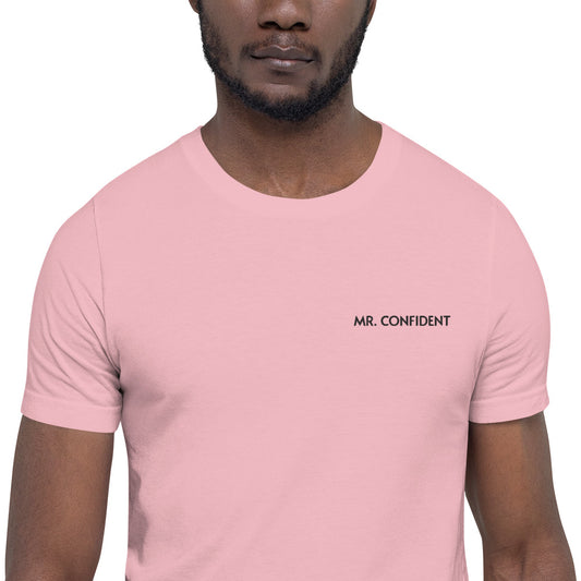 MR. CONFIDENT PINK Unisex t-shirt