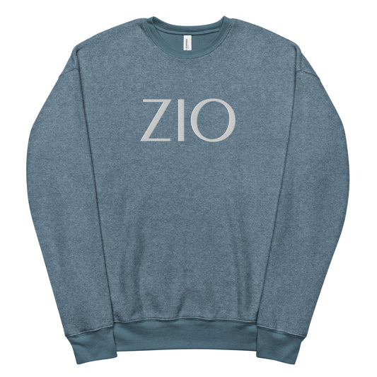 ZIO-Unisex sueded fleece sweatshirt