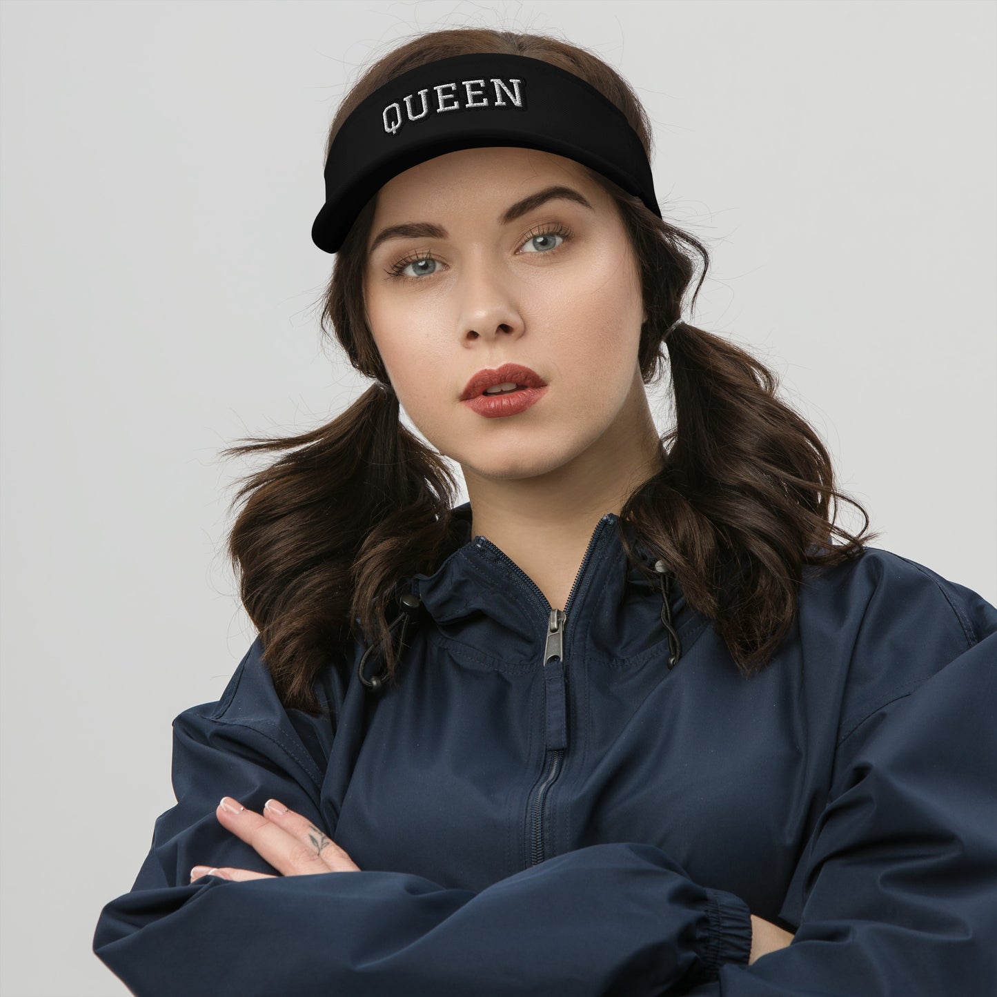 QUEEN-VISOR FOR PHOTOSHOOTS