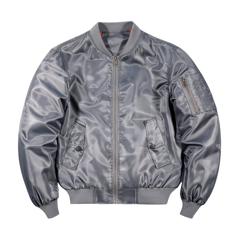 Baseball Collar Mens Air Force Pilot Unisex Men's Jacket