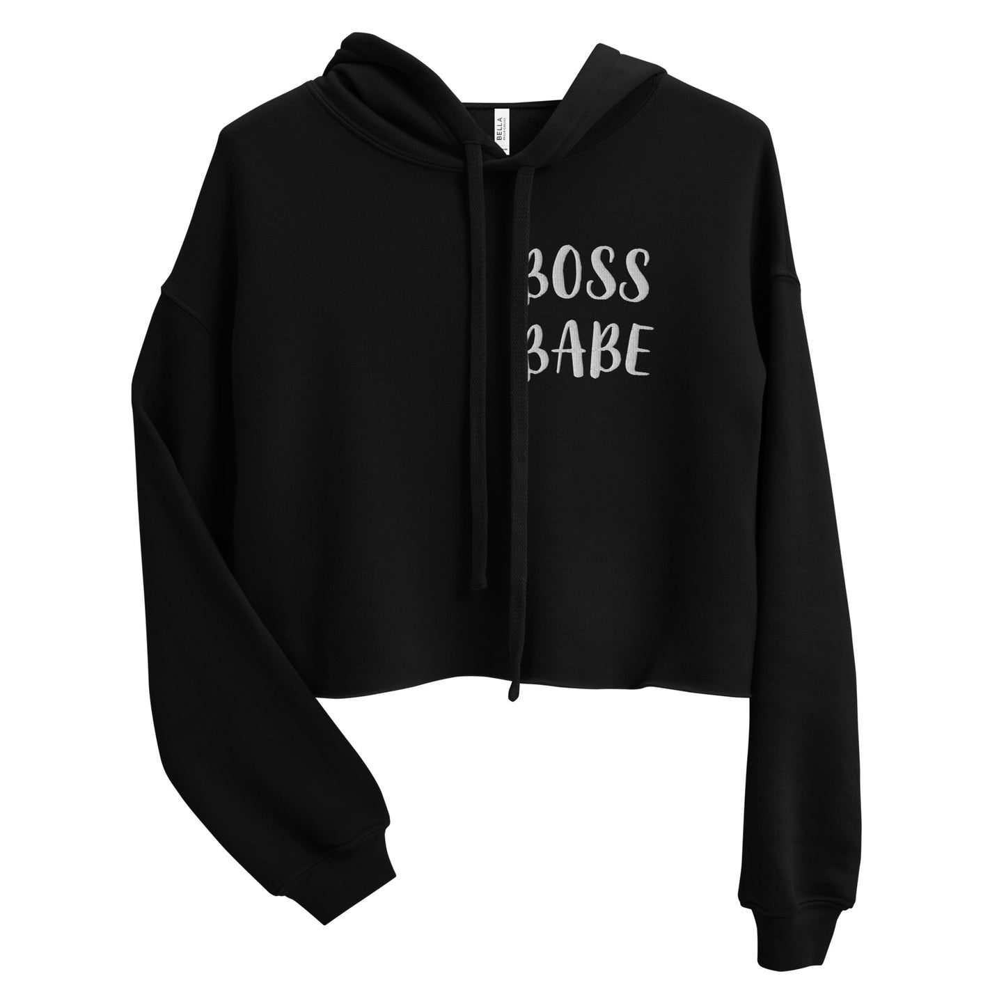 BOSS BABE Crop Hoodie