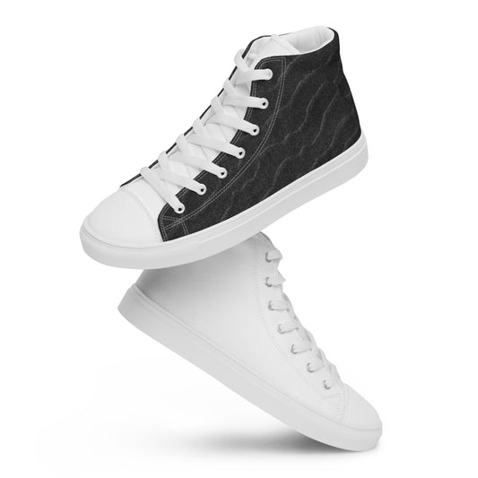 Women’s high top canvas shoes