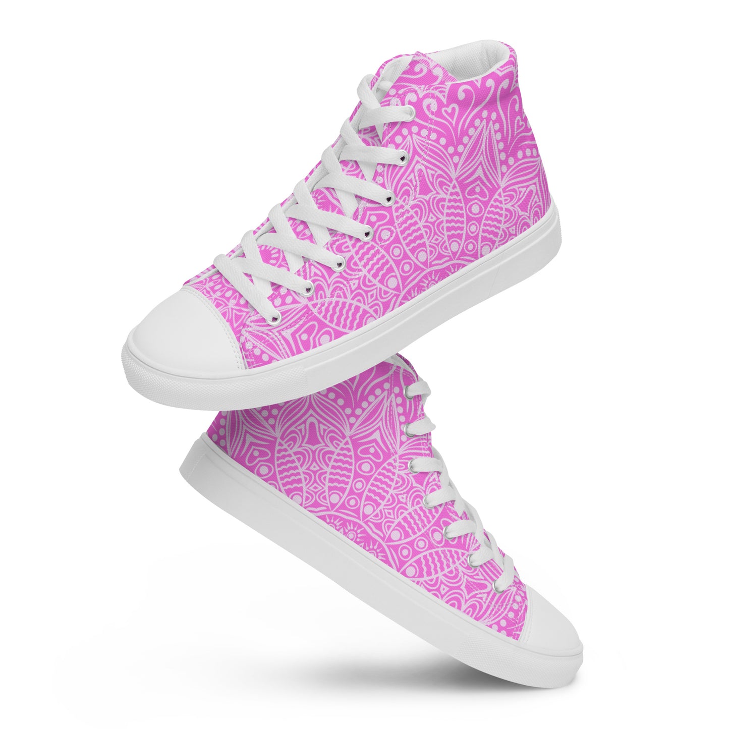 DARK LILAC LUXURY BRIDAL OR GRAD Women’s high top canvas shoes