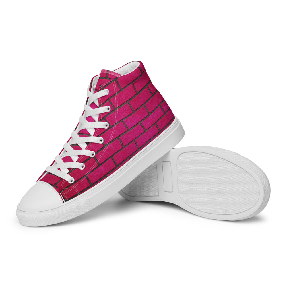 YO BETTY -ON RIGHT SKATER SHOE --Women’s high top canvas shoes