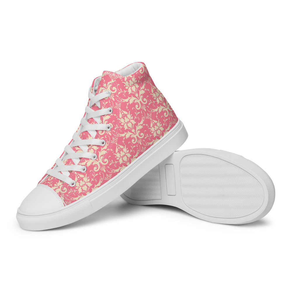 LITTLE LADY-Women’s high top canvas shoes