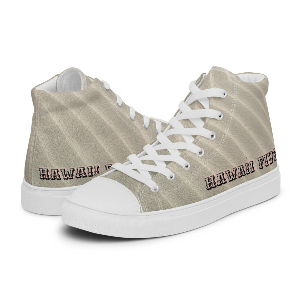 HAWAII FIVE-O Women’s high top canvas shoes