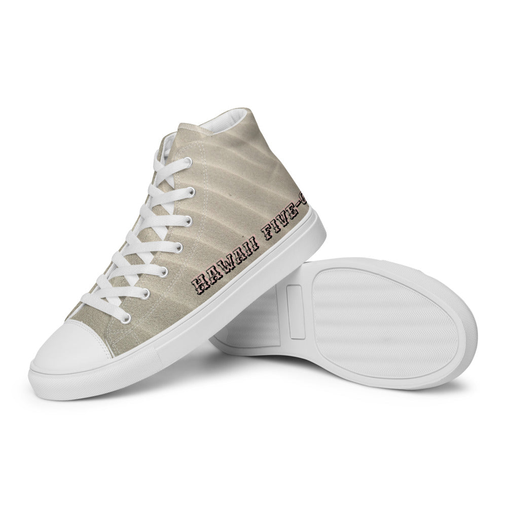 HAWAII FIVE-O Women’s high top canvas shoes