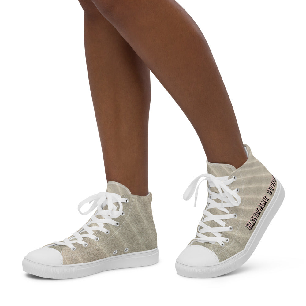 HAWAII FIVE-O Women’s high top canvas shoes