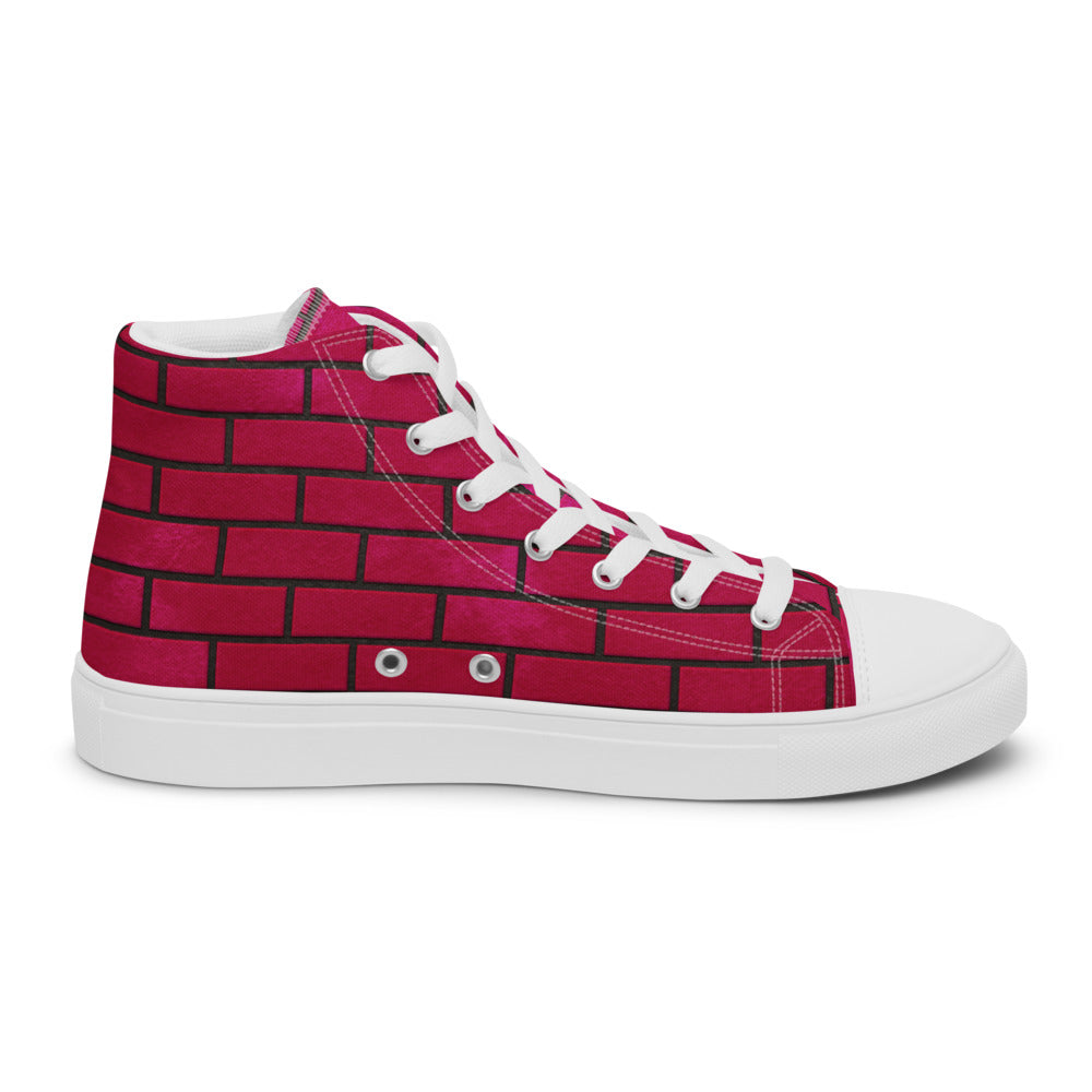 YO BETTY -ON RIGHT SKATER SHOE --Women’s high top canvas shoes