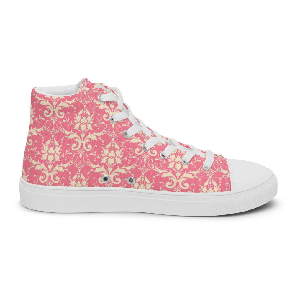 LITTLE LADY-Women’s high top canvas shoes