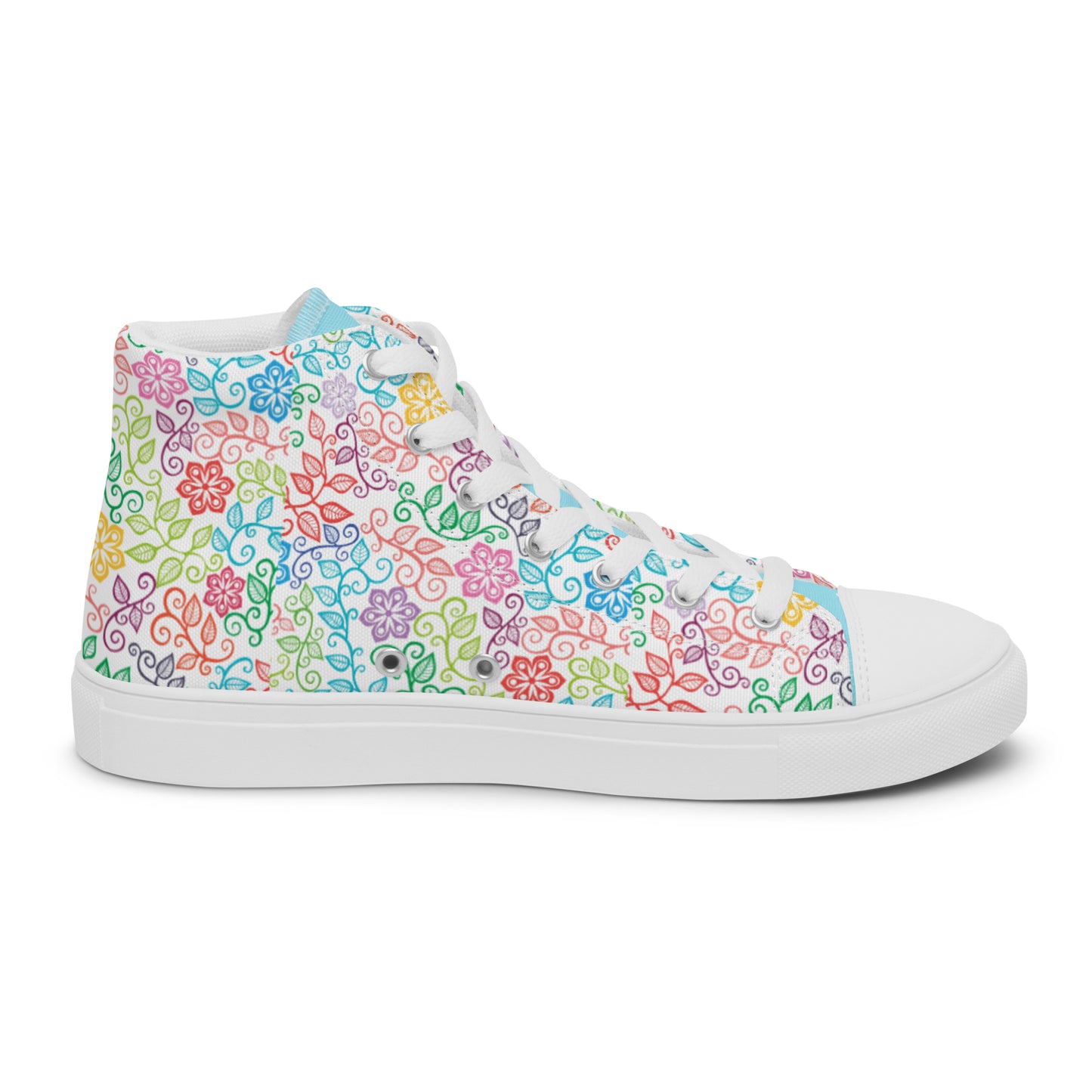 Women’s high top canvas shoes