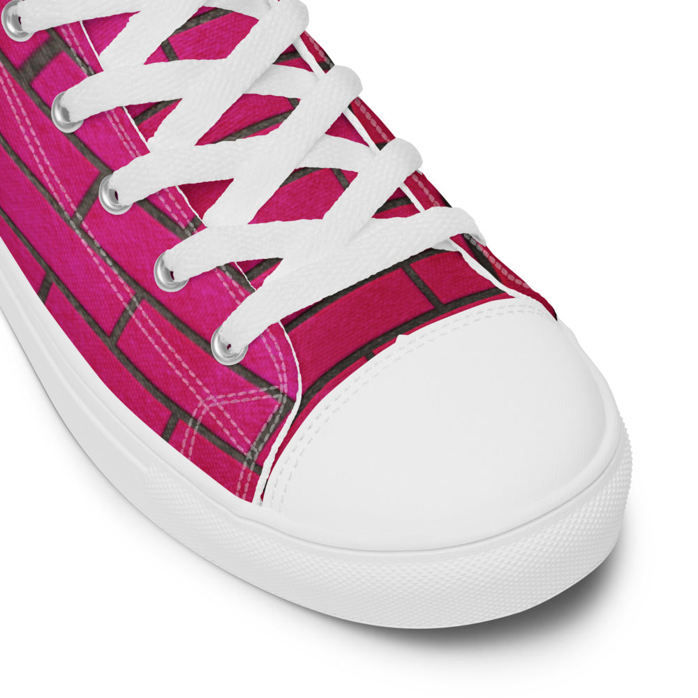 YO BETTY -ON RIGHT SKATER SHOE --Women’s high top canvas shoes