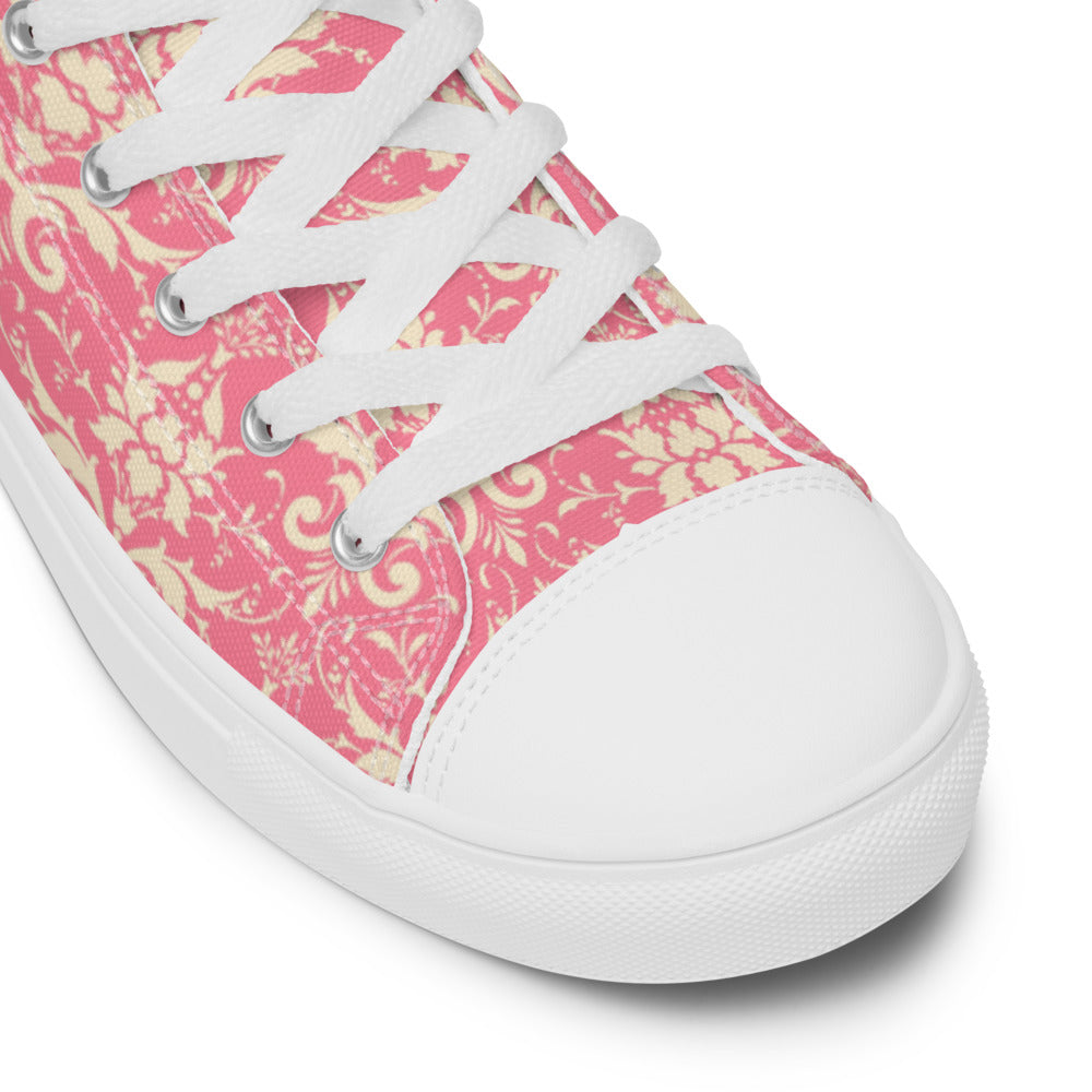 LITTLE LADY-Women’s high top canvas shoes