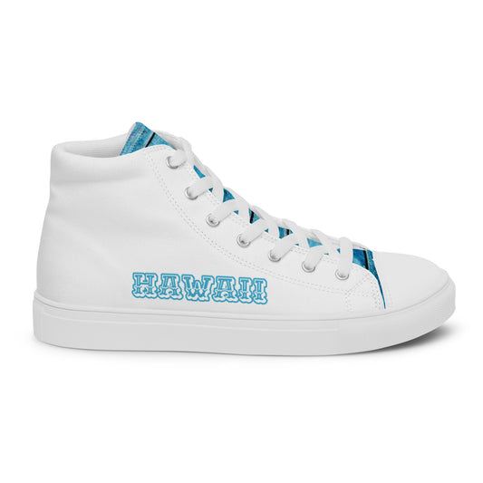 HAWAII HONEYMOON Women’s high top canvas shoes