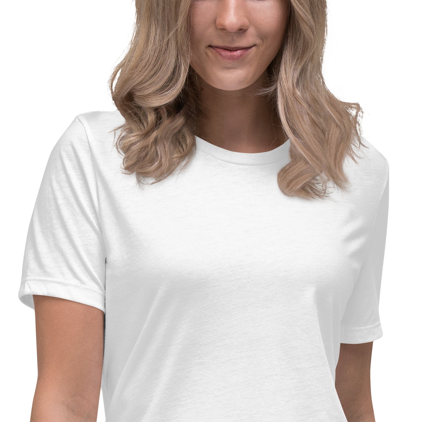 AUSSIE GIRL---WRITING ON WHITE----Women's Relaxed T-Shirt