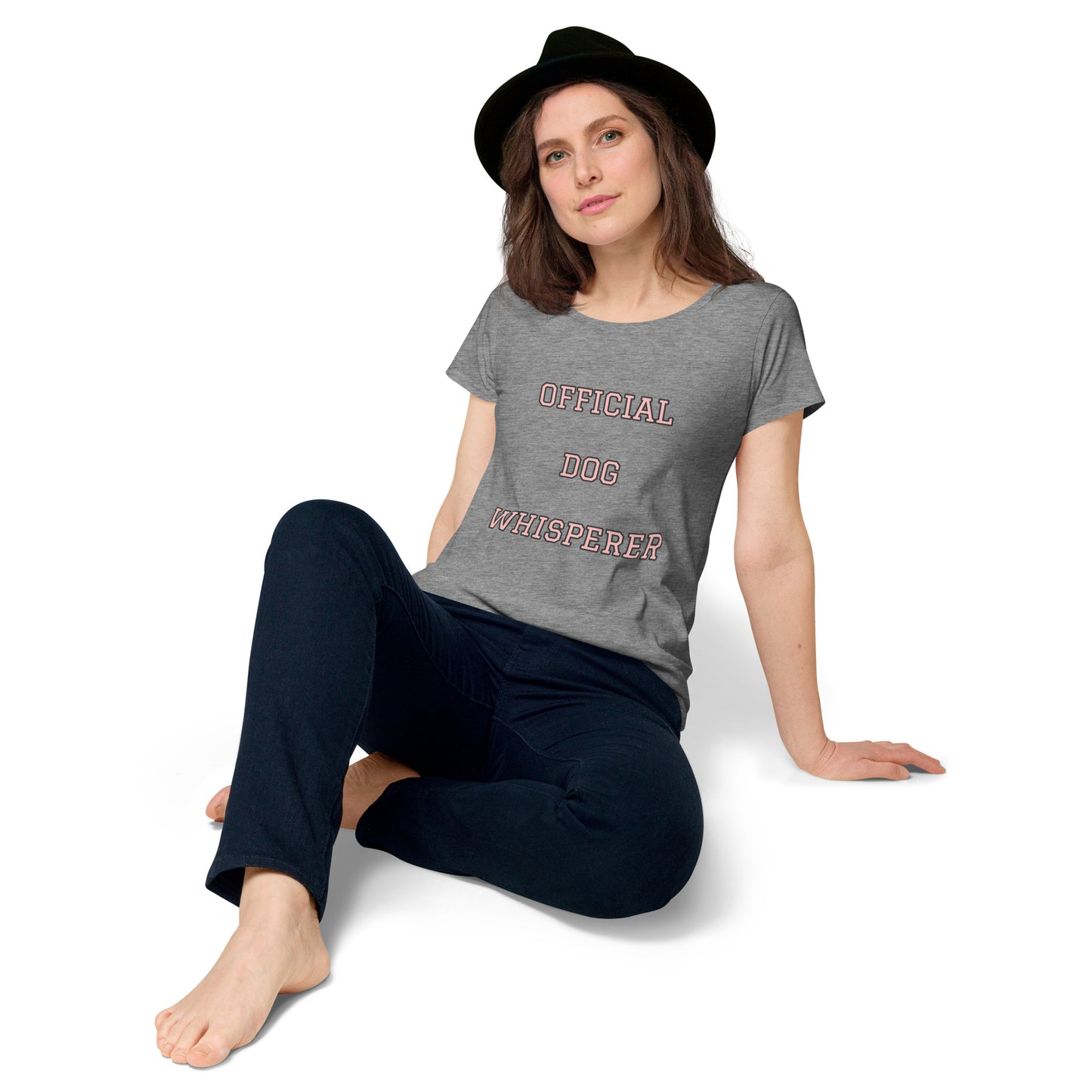 OFFICIAL DOG WHISPERER-Women’s round neck tee-AUSTRALIA-NEWZEALAND ONLY