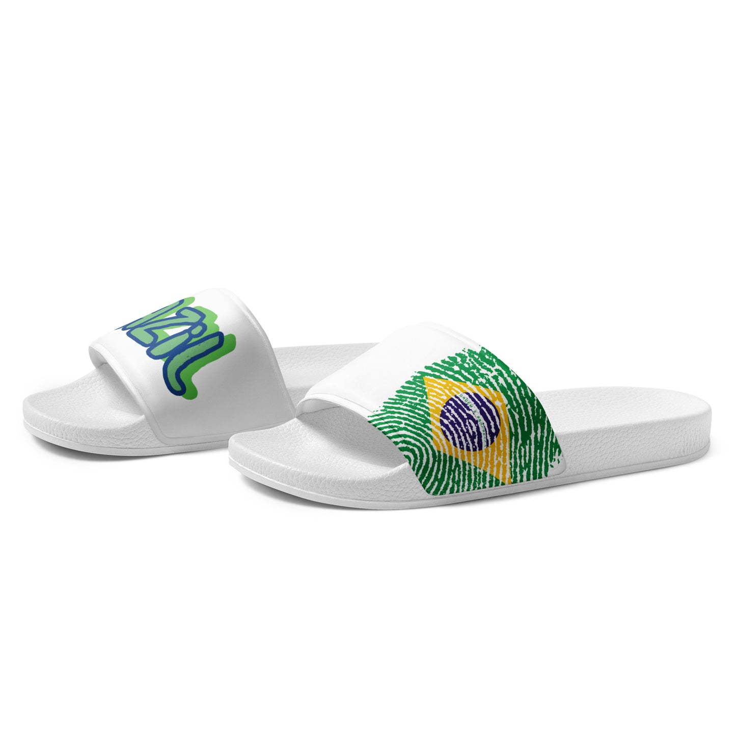 BRAZIL FLAG Women's slides